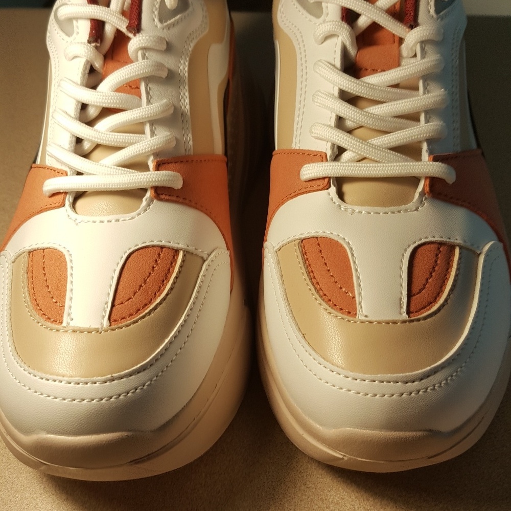 Thick soled  sneakers